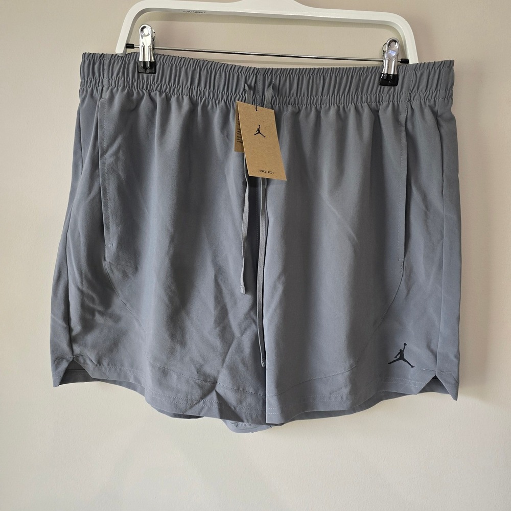 Jordan Dri-FIT Sport Woven Shorts Mens XXL Smoke Grey FN5842-084 New